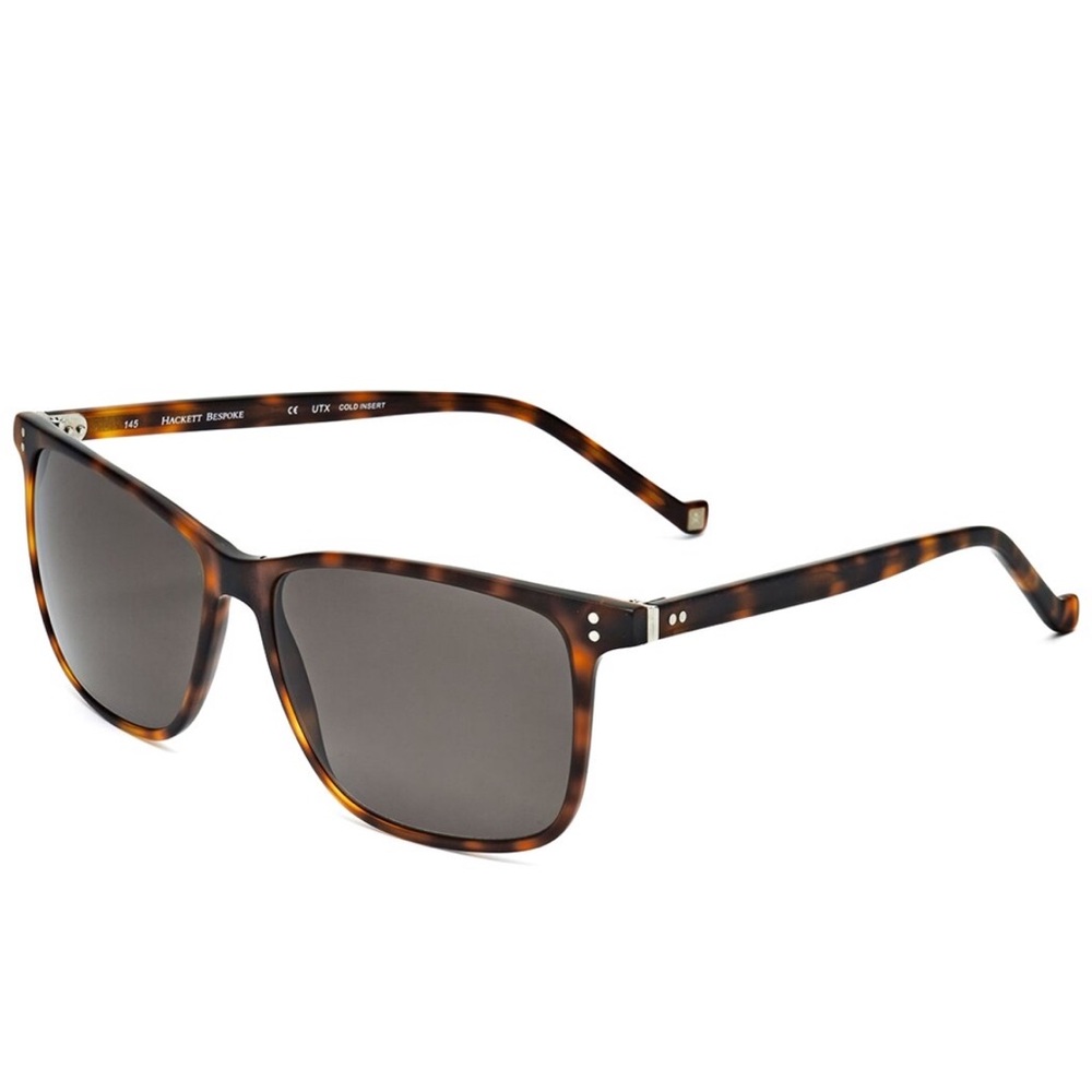 Hackett Bespoke Men’s 56mm HEB181 Sunglasses Brown Lens NIB Retails $275.00